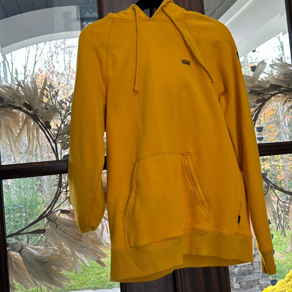 Vans yellow hoodie